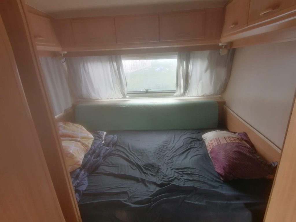 caravan bed